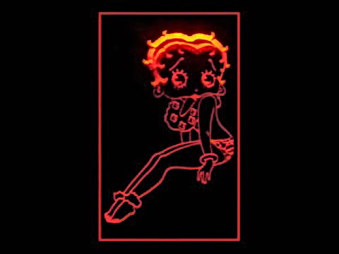 Betty Boop Alt LED Neon Sign